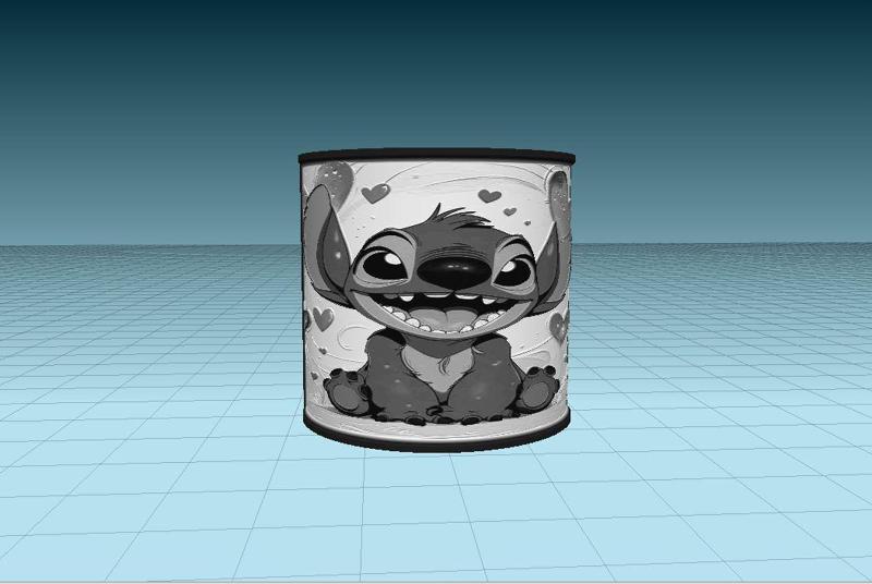 LITHO ABAT JOUR Stitch heart e14 and e27