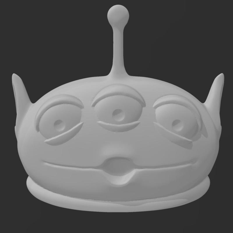 Little Green Men Head Bust [Toy Story]