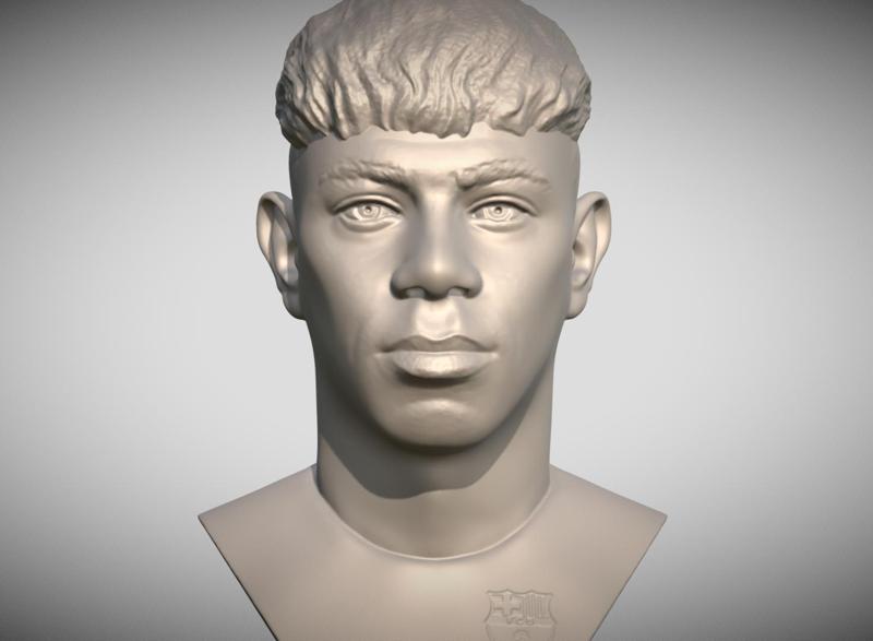 Lamine Yamal bust for 3D printing