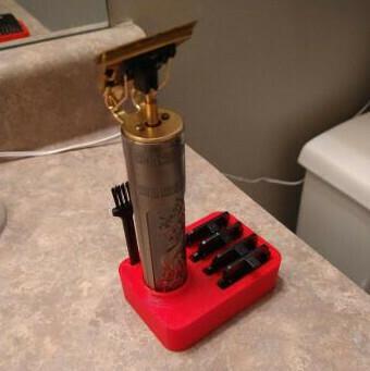 Skeleton Shaver/Clippers Holder Organizer