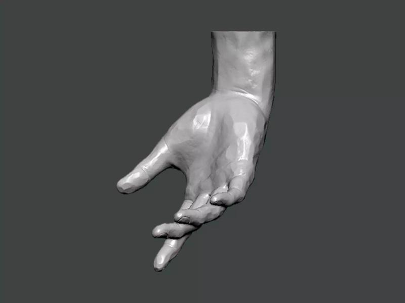3D Model-HAND0008 hand