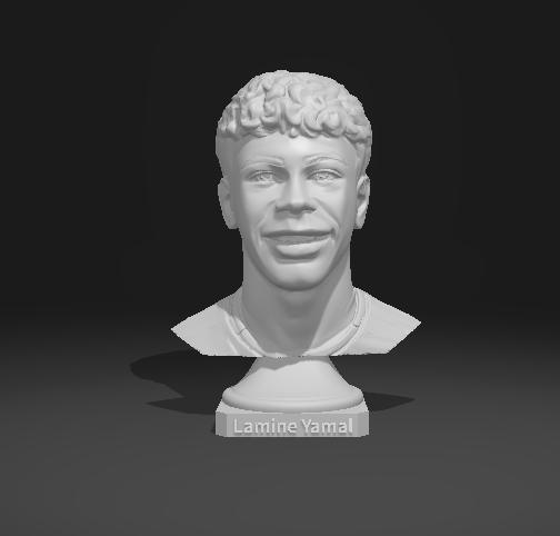 Lamine Yamal Premium Statue