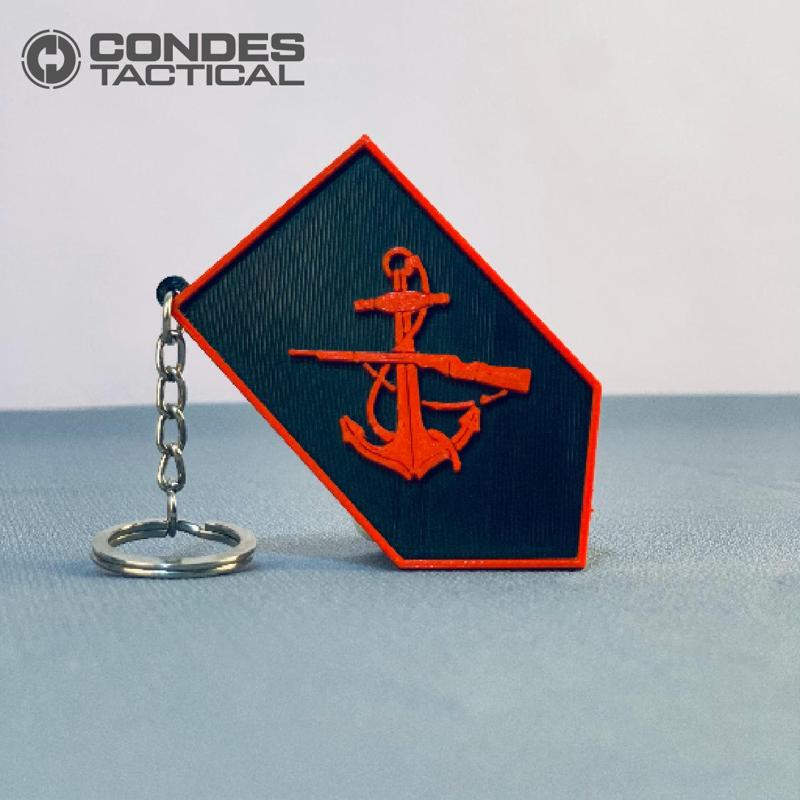 LLAVERO CABO TERCERO (KEYCHAIN) -  INFANTERÍA DE MARINA COLOMBIA.