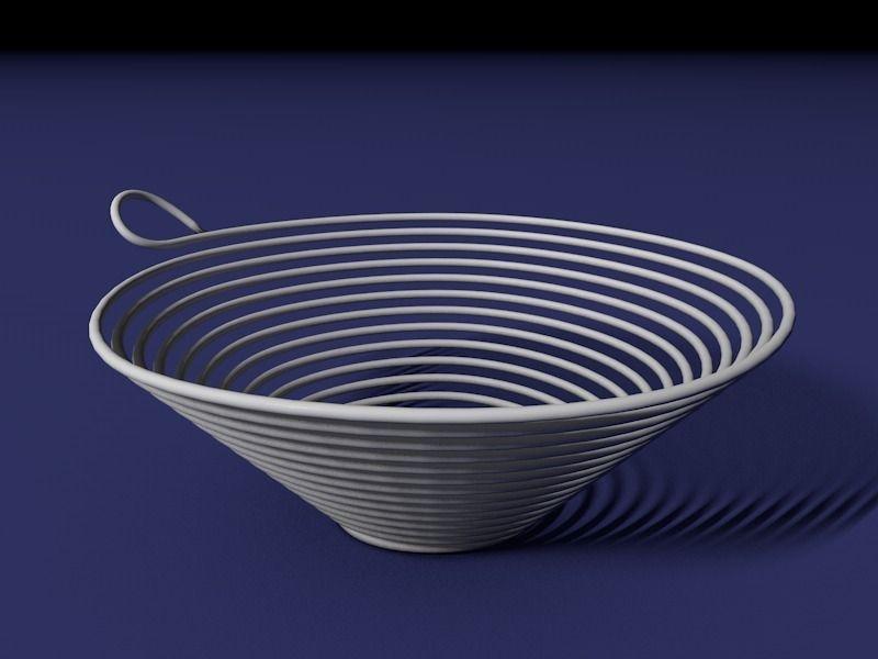Spiral bowl