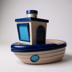 Benchy boat spiral washing bowl for kitchen