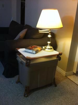 Printed End Table