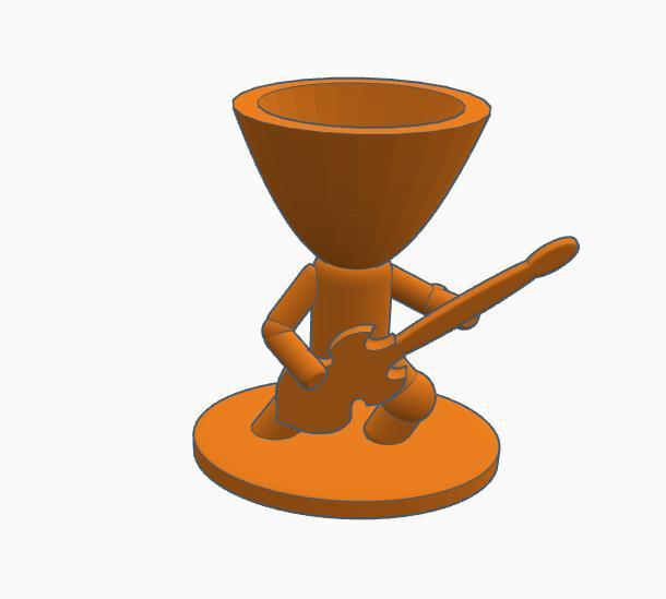 Robertito guitar planter