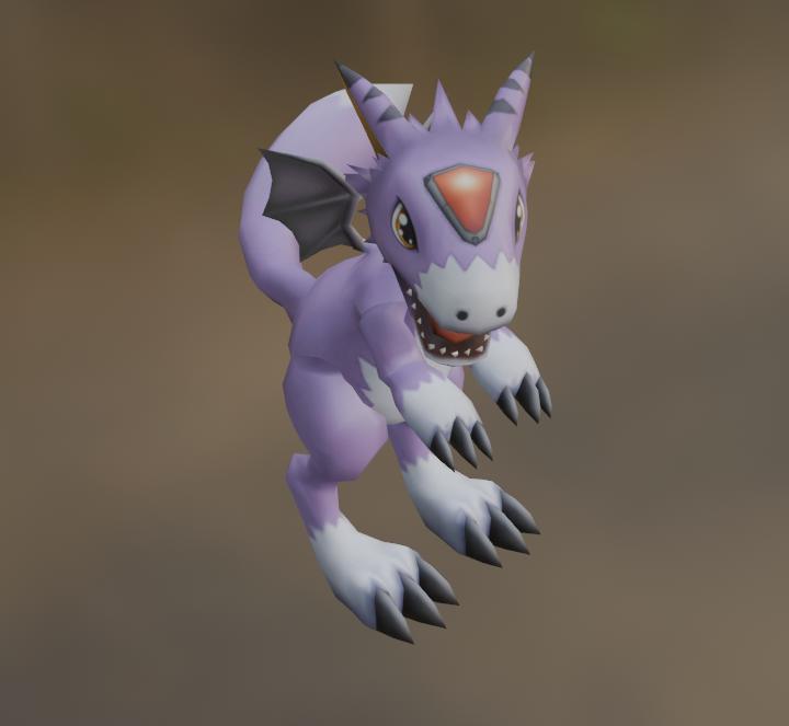 DORUMON- CUTE REX GUARRR POSE