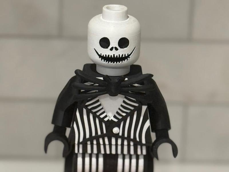 Jack Skellington Brick