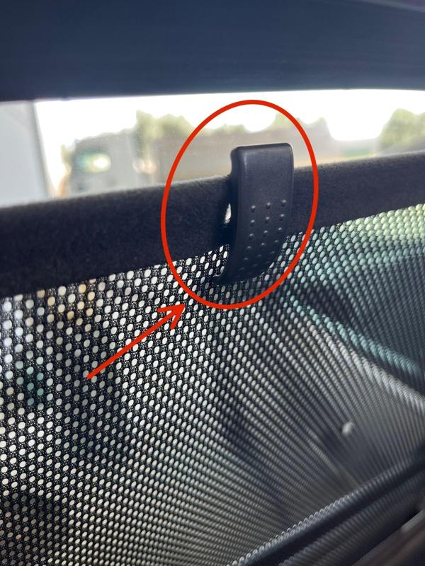 Opel Vectra c curtain handle