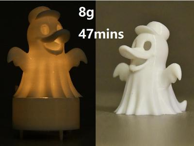 Halloween Duck Ghost