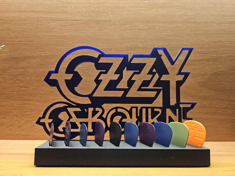 Ozzy logo Guitar Pick Holder