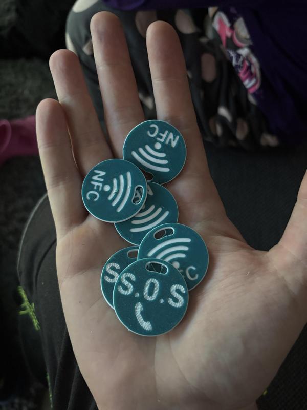 Sos nfc tag