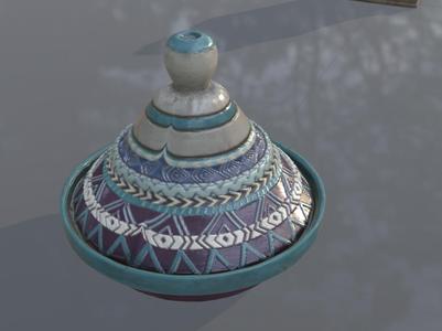 Delta Asala Characteristic Ceramics detailed texture