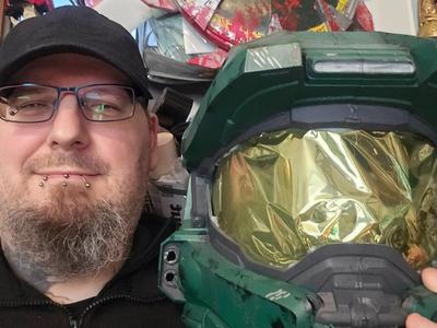 MASTER CHIEF HALO FULL MASK FOR A1
