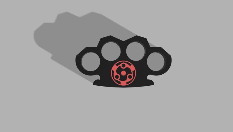 Madara Brass Knuckles - Uchiha's Wrath