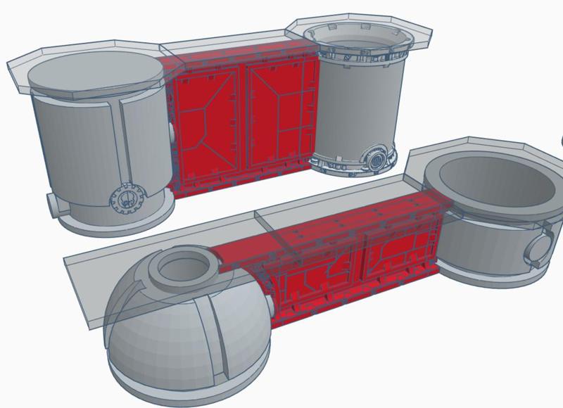 Wall Addon for Sector Mechanicus