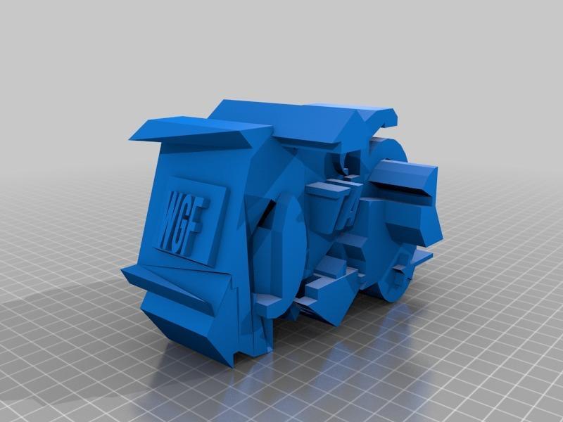 Graffiti WALLNUTS CREW Mighty Sango-Elzing