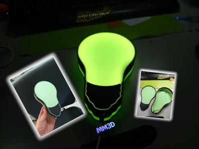 Bulb-Shaped Lamp