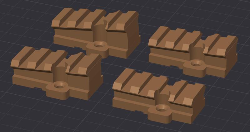 1913 Adapter for Czechpoint USA (CSA) VZ61 receiver.