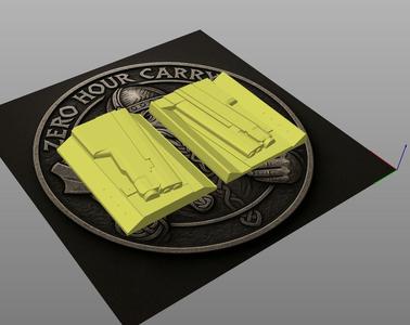 Springfield Hellcat Pro (HS H11 Pro) with TLR-7 OWB Holster Mold – Light-Bearing, Right-Hand Draw