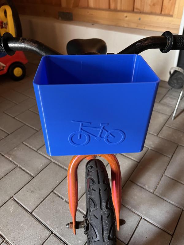 Basket / basket for small balance bikes / bicycles for children Fastening cable ties