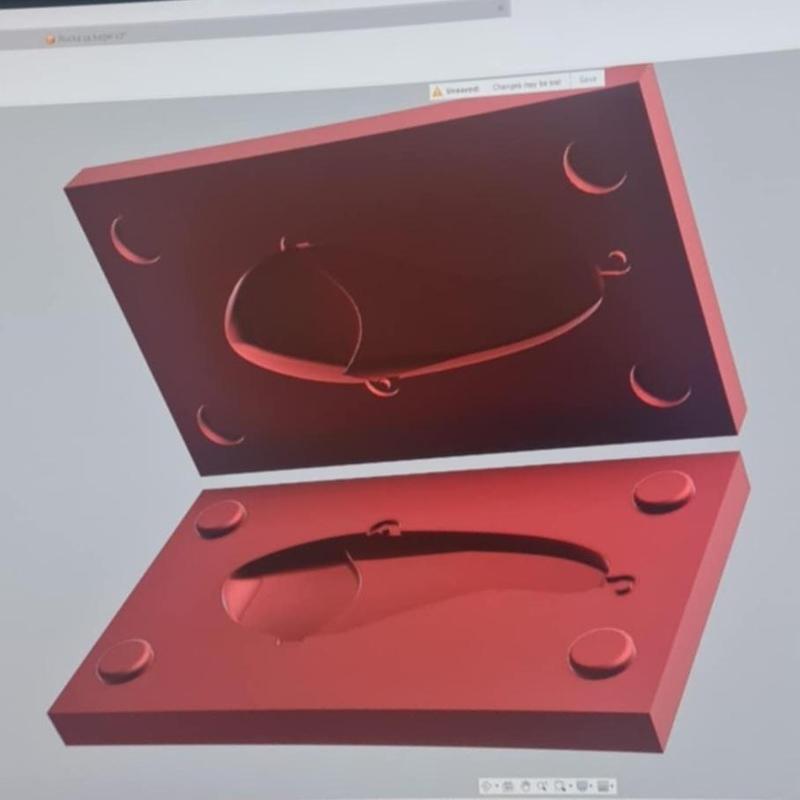 Kalup za GLAVINJARE / Headmaster lure mold