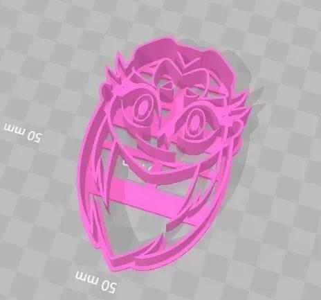 Starfire from Teen Titans Go cookie cutter cortante galletas