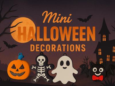 Mini Halloween Decorations