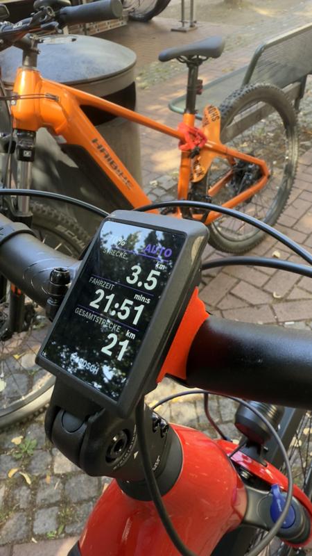 Kiox 300 handlebar bracket, Bosch mounting