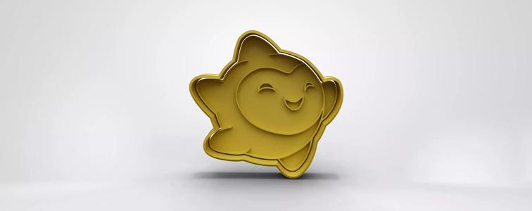 Star cookie cutter from Wish movie