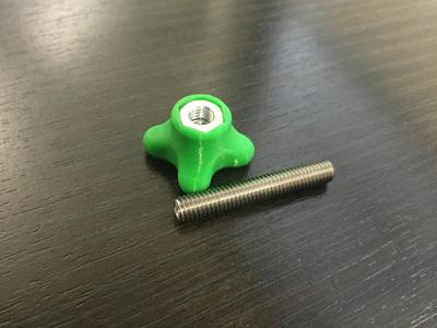 Compact M6 Nut Knob