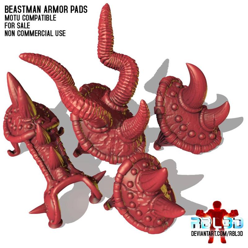 Beastman Armor Pads