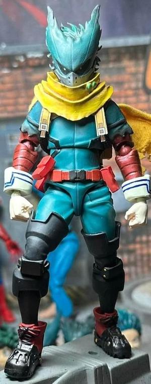 Vigilante Deku V1 add-on parts for Amazing Yamaguchi Izuku Midoriya