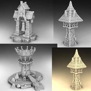 Collection - houses of the Middle Ages