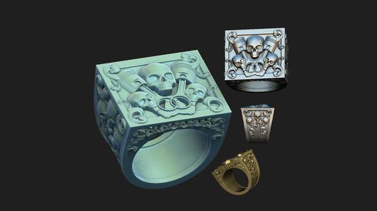 biker ring with motor 4