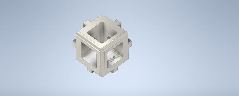 Corner connector 40x40 aluminum profile