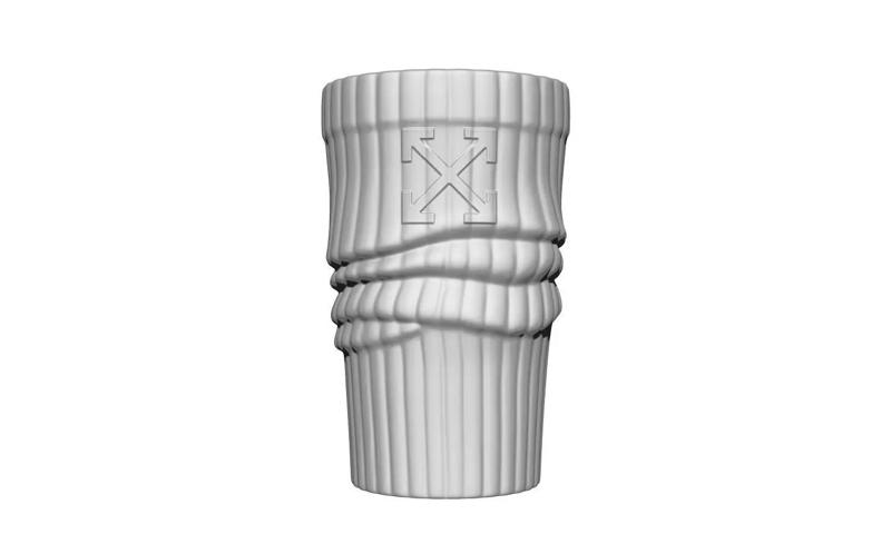 Sock vase - Off White