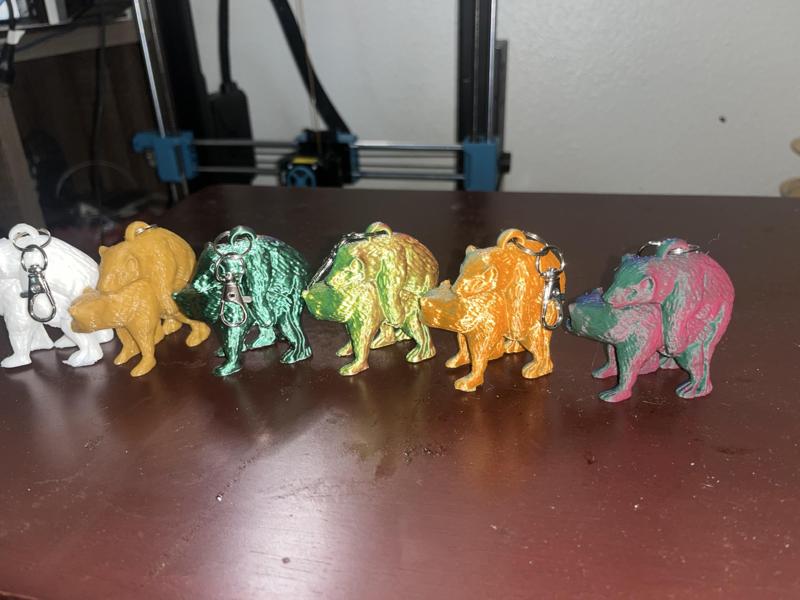 Bears in Love-Keychain Commercial License