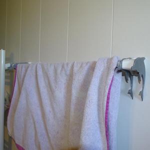 Dolphin towel holder