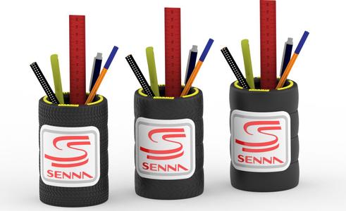 Tire F1 Senna Pen Holder