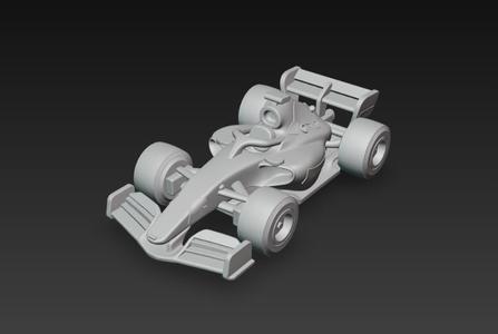 Red Bull RB19 F1 Car – Modelo 3D de Monoplaza de Fórmula 1 para Impresión 3D