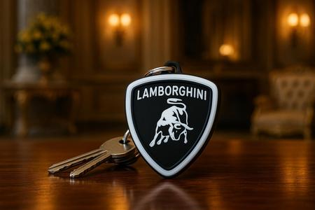 Lamborghini keychain