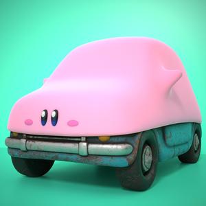 Kirby fanart - carby - Kirby and the Forgotten Land 3D print model