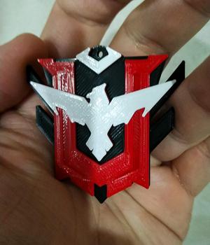Free Fire Heroic Keychain