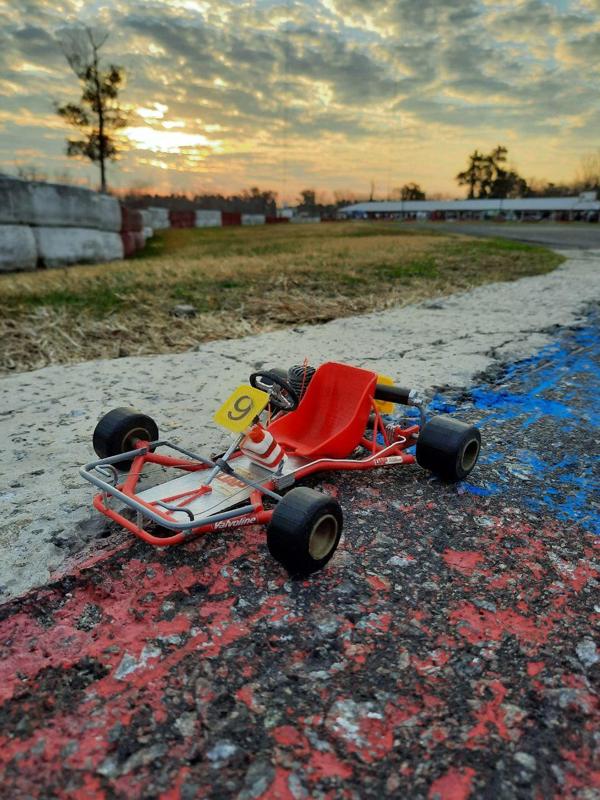Senna kart - Dap WTR 101 - 1/8 scale