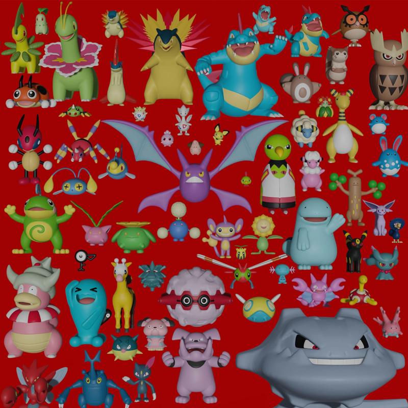 Pokemon No. 152-251 Generation II Pack