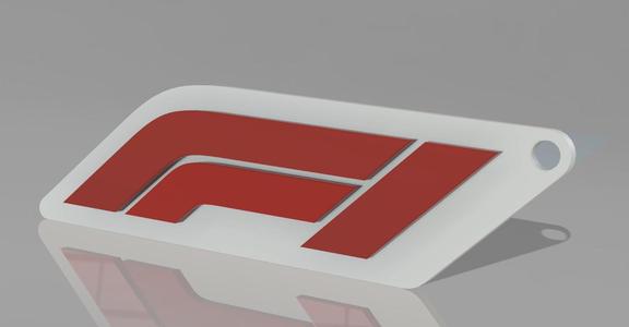 F1 2023 LOGO  KEYCHAIN