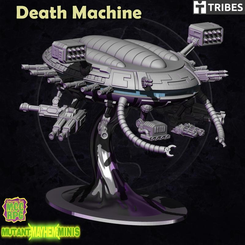 DEATH MACHINE -Flying Robot Warship