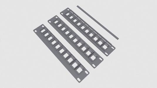 10 inch Keystone Patch Panel with Label